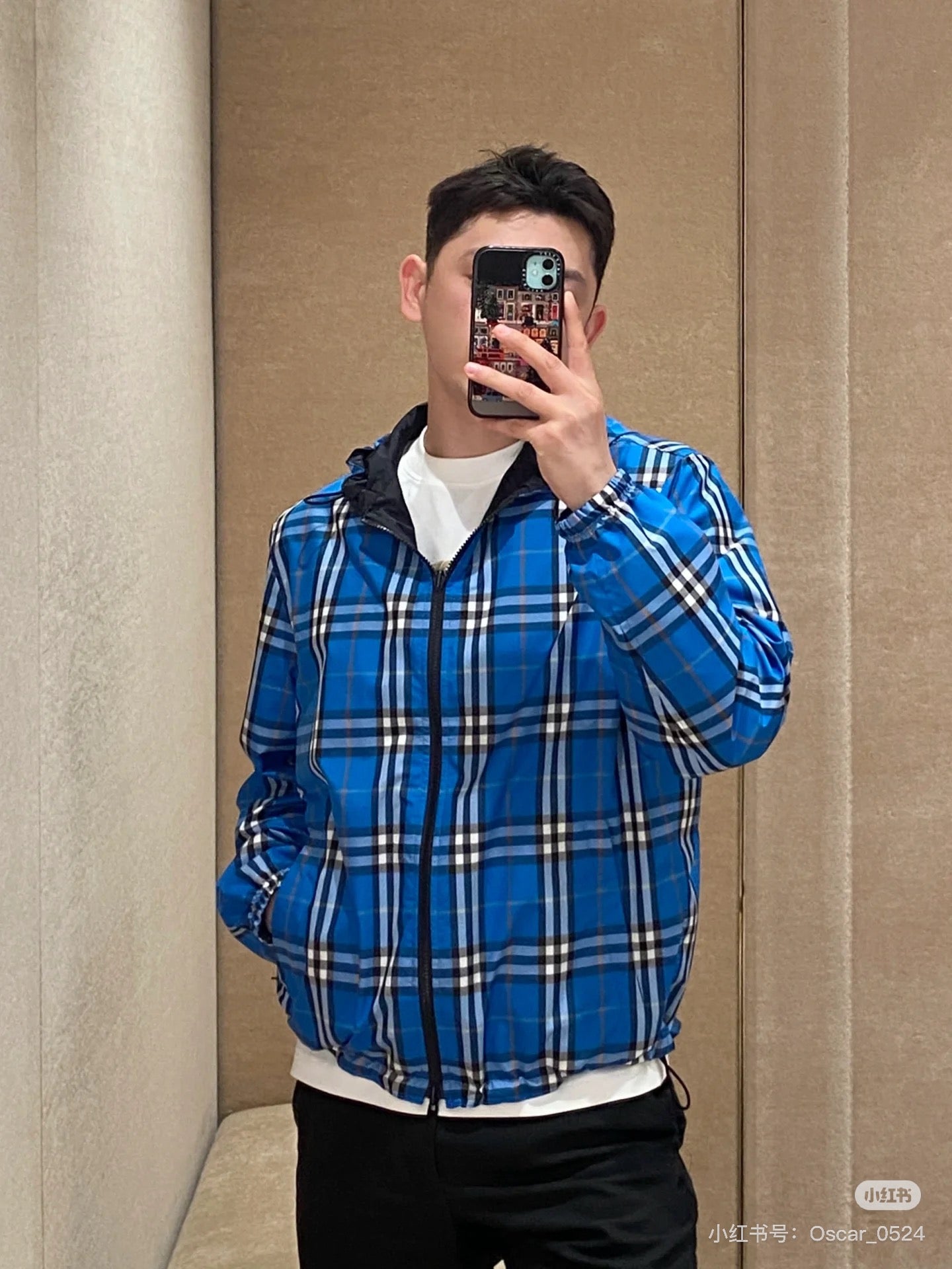 Chain2 / Burberry Men's Reversible Jacket