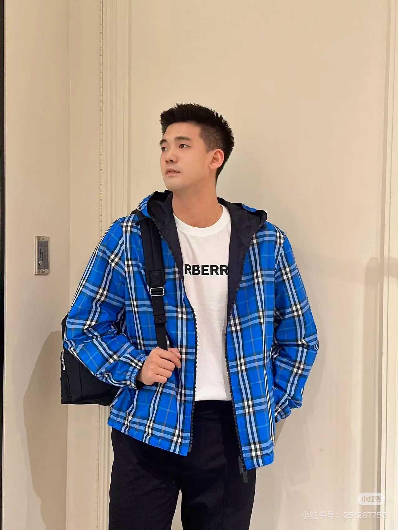 Chain2 / Burberry Men's Reversible Jacket