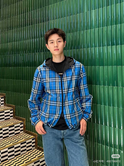 Chain2 / Burberry Men's Reversible Jacket