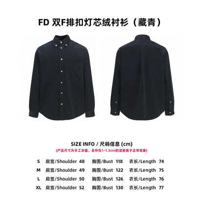 체인2호 / 펜디 남성 코르덴 셔츠