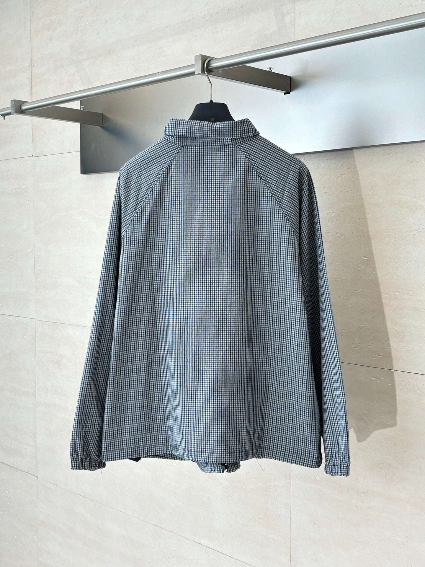 Chain2ho / Balenciaga Men's and Women's Plaid Coat