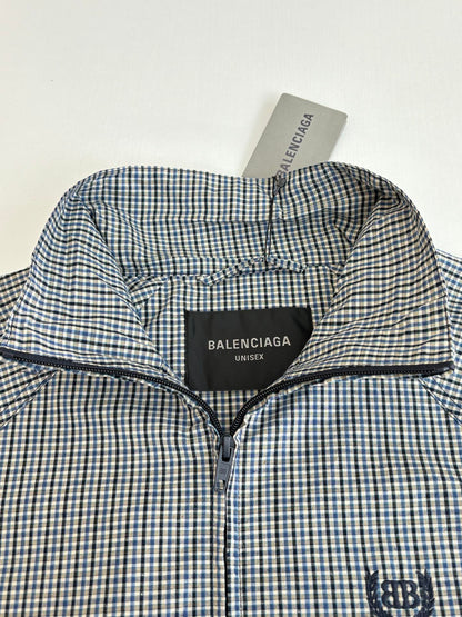 Chain2ho / Balenciaga Men's and Women's Plaid Coat