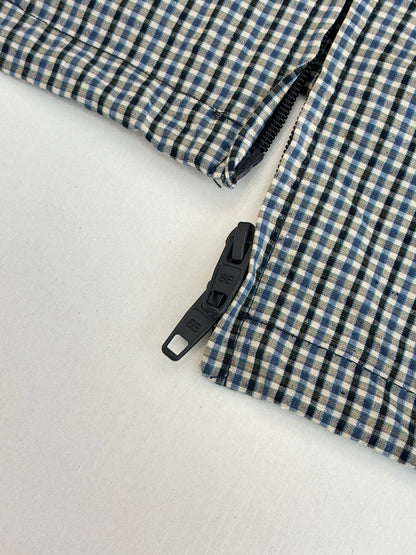 Chain2ho / Balenciaga Men's and Women's Plaid Coat