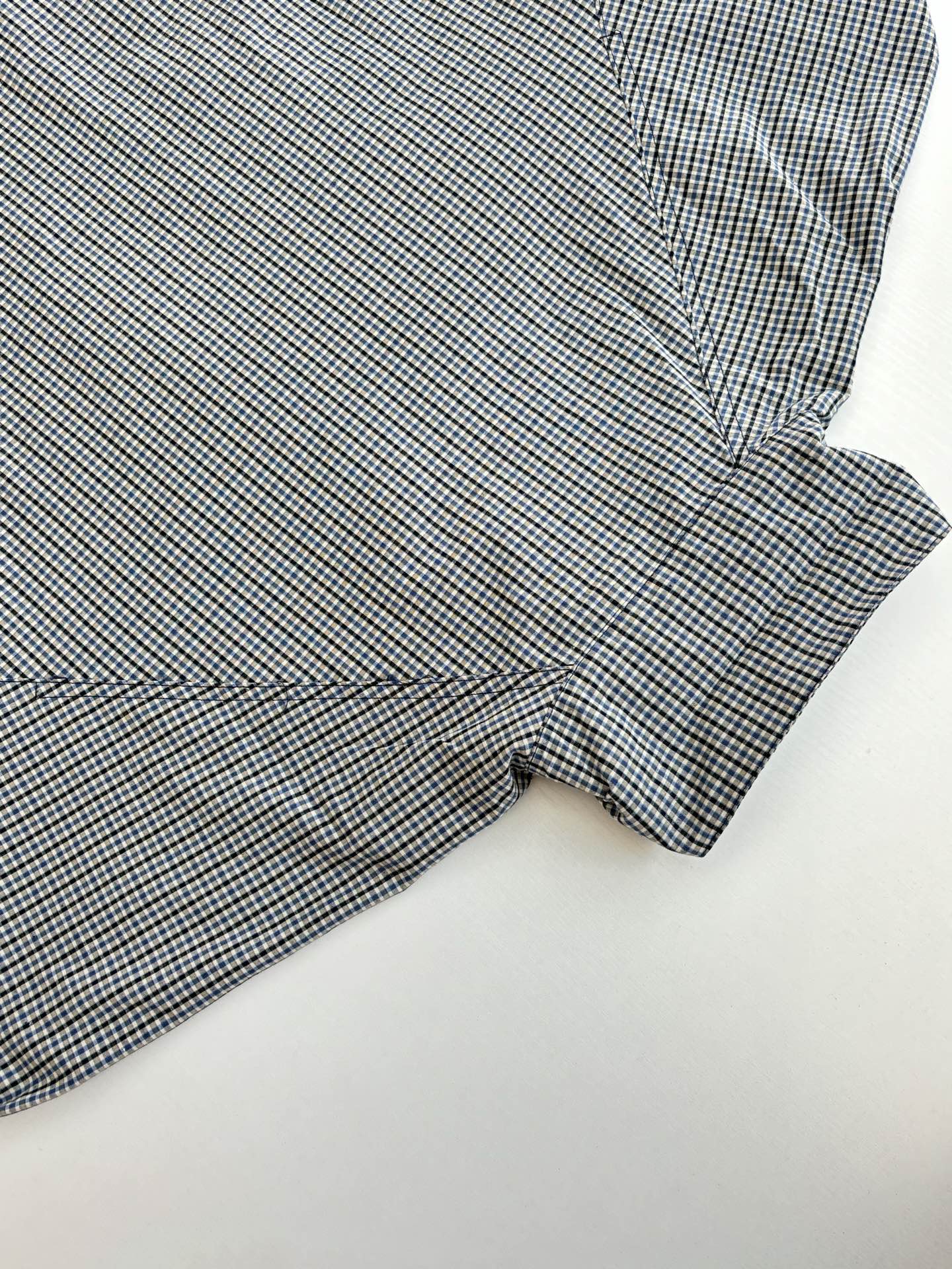 Chain2ho / Balenciaga Men's and Women's Plaid Coat