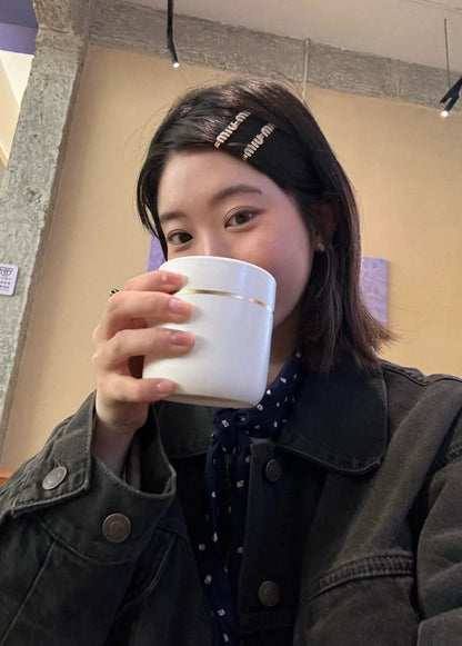 보스 악세사리 / 미우미우 여성 머리핀