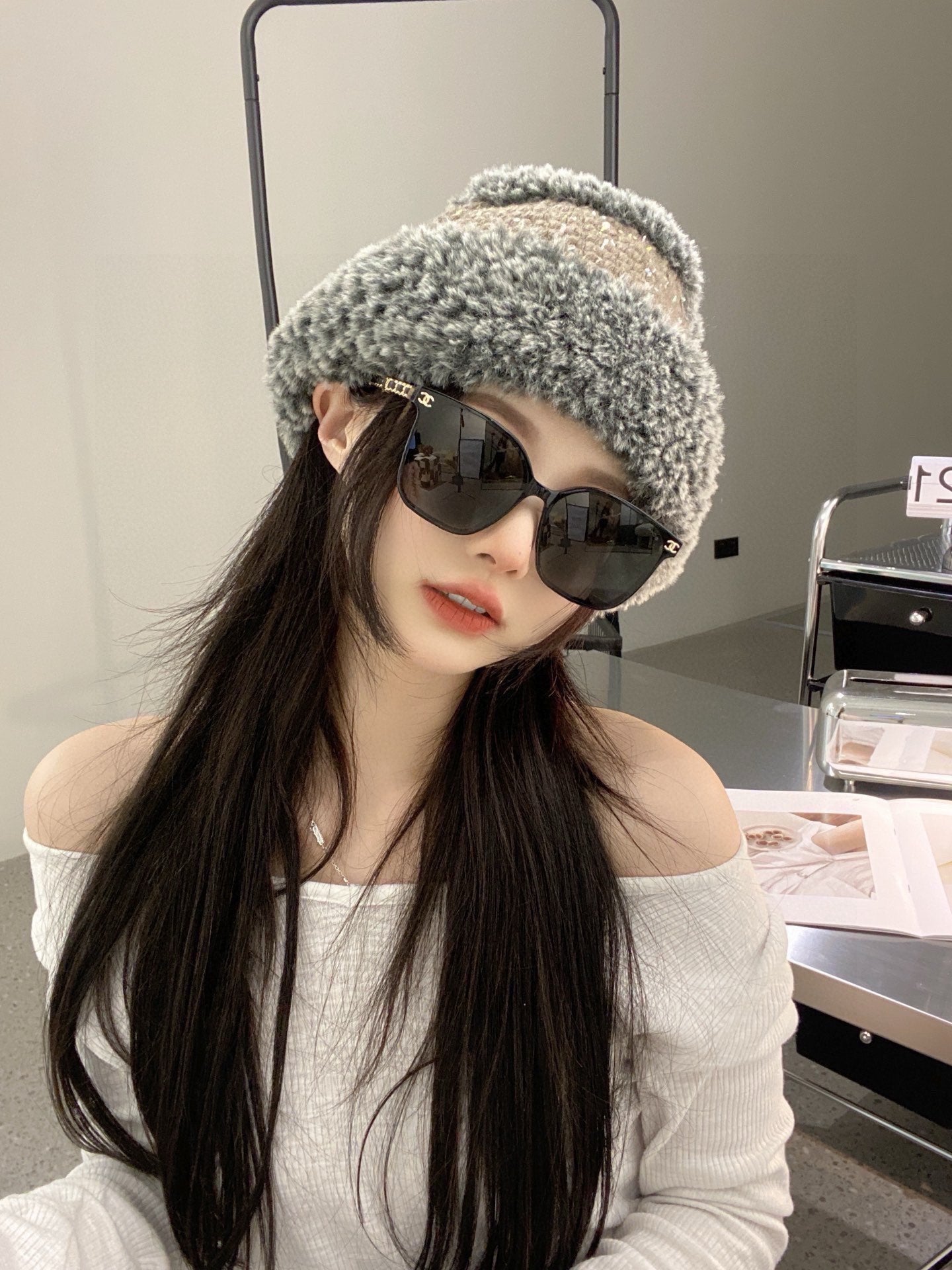 보스 악세사리 / 샤넬 여성 선글라스