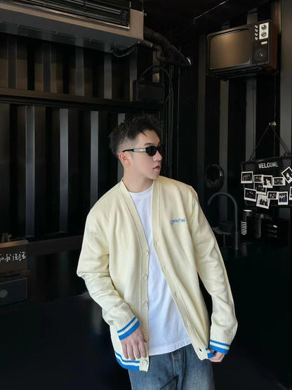 R공장 / 디올 남성 여성 니트 카디건