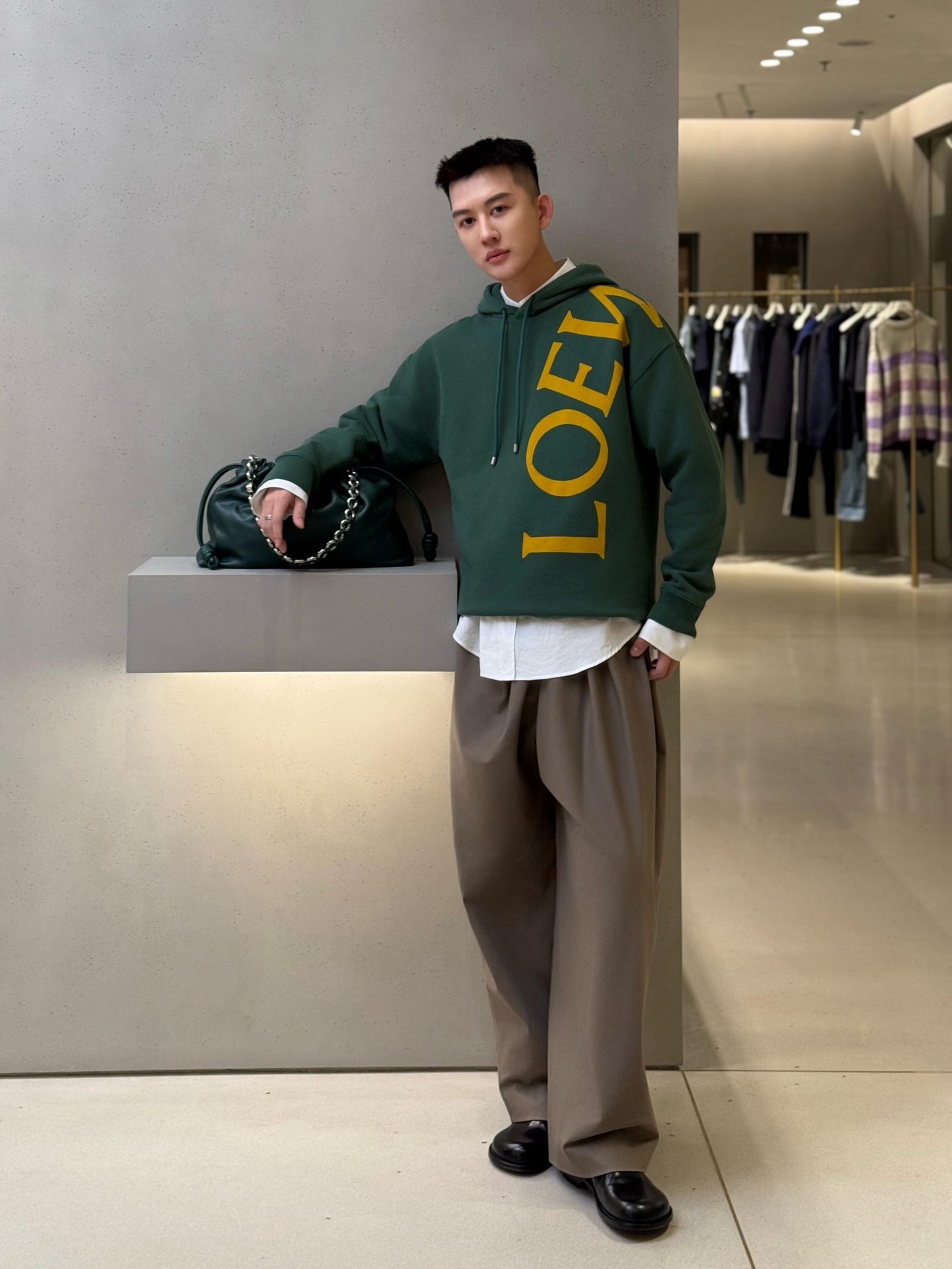 R factory / Loewe Men's Hoodie