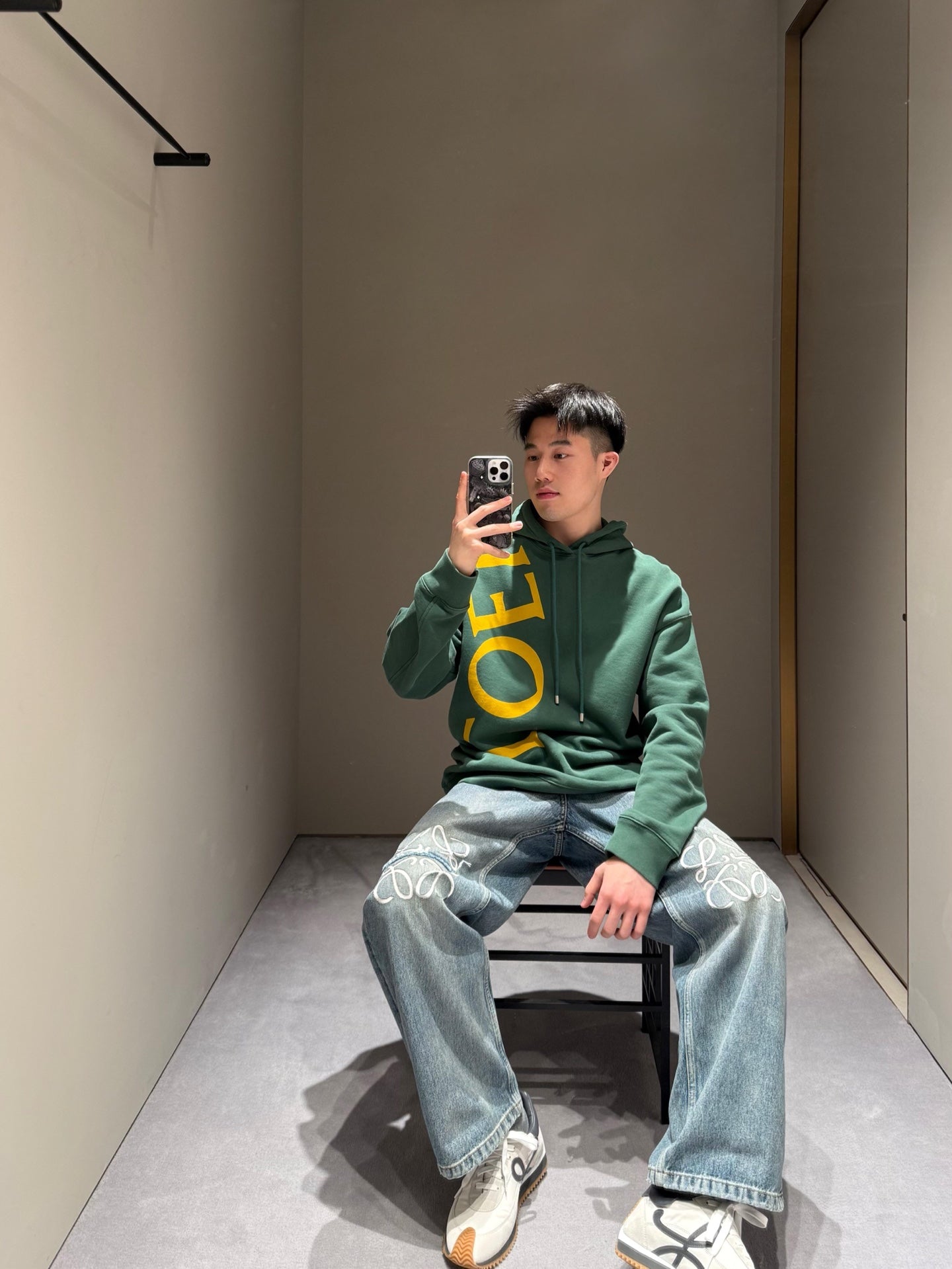 R factory / Loewe Men's Hoodie