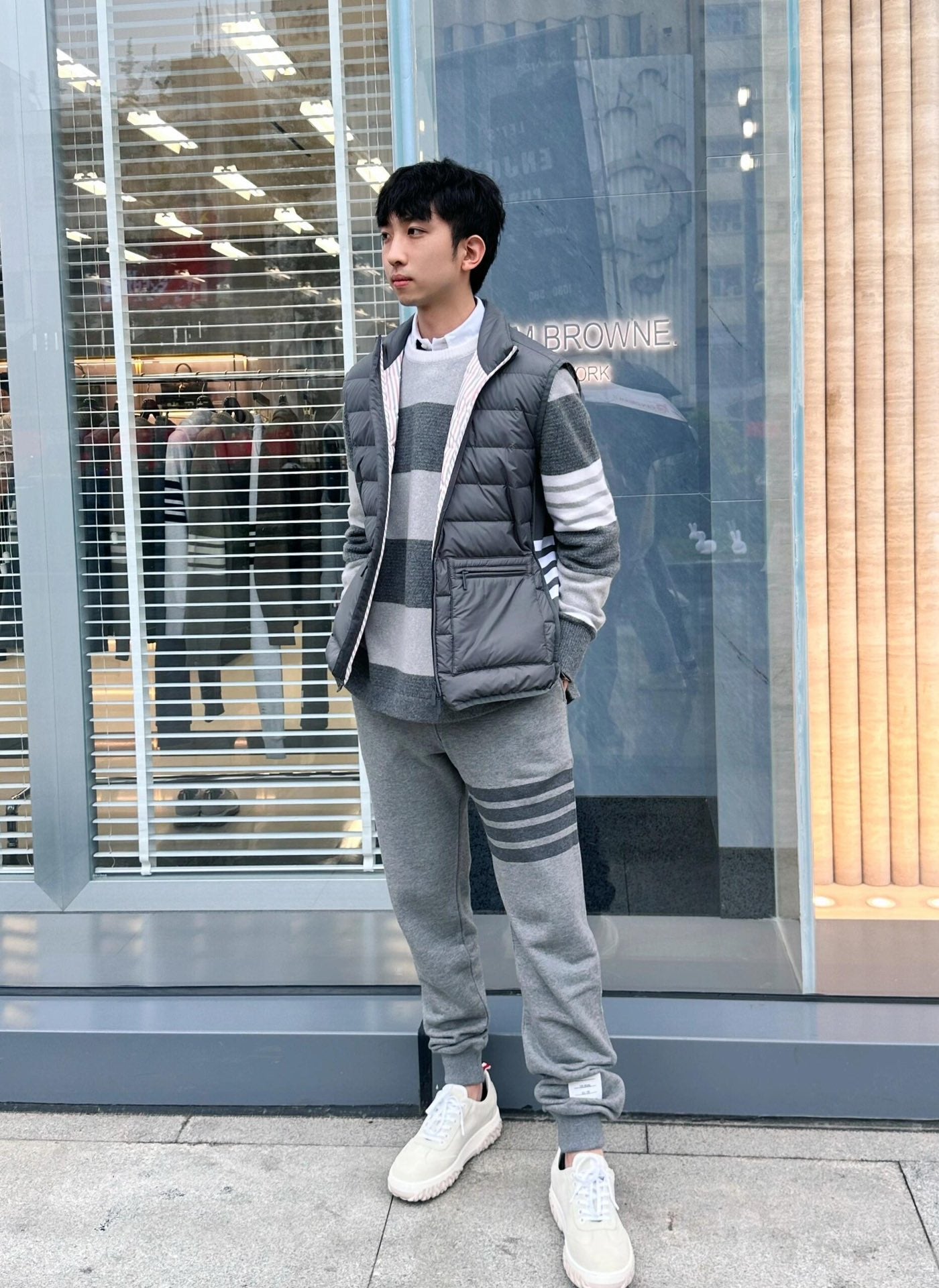 BVG / 톰브라운 남성 여성 패딩 마갑