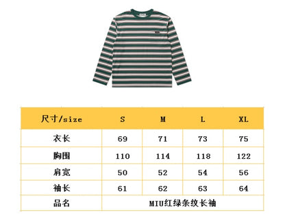 BVG / 미우미우 남성 여성 긴팔티