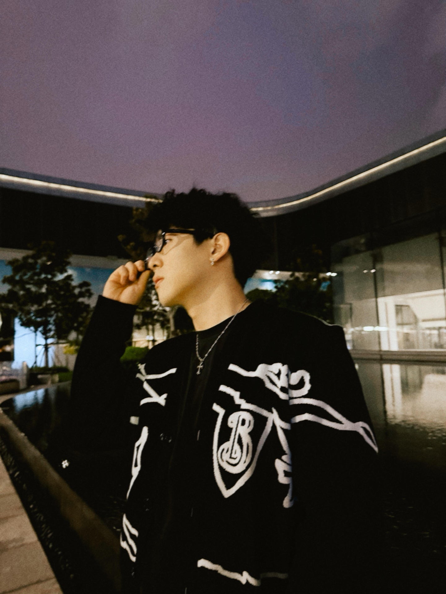 BVG / 버버리 남성 여성 니트 카디건