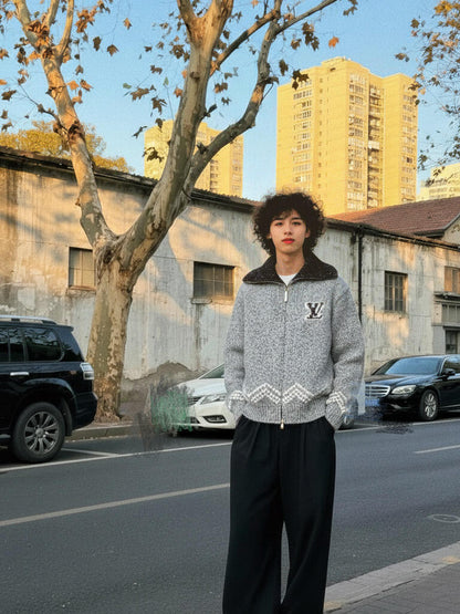 BVG / 루이비통 남성 니트 재킷