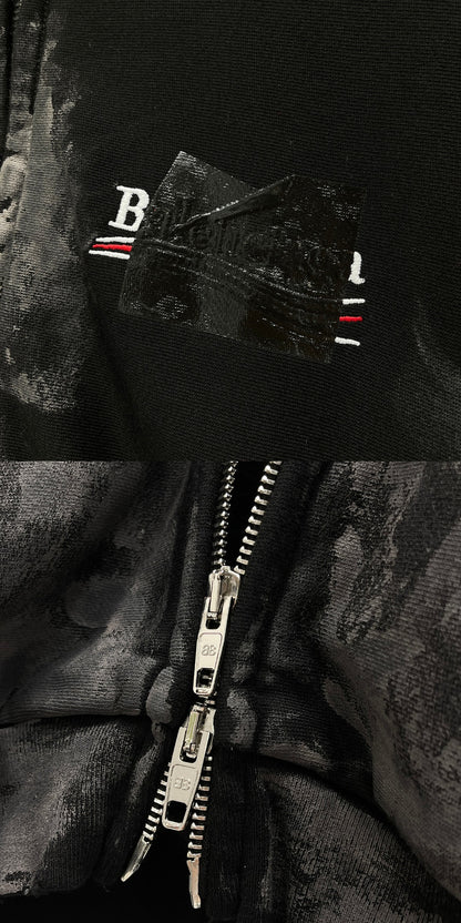 BVG / 발렌시아가 남성 지퍼 맨투맨