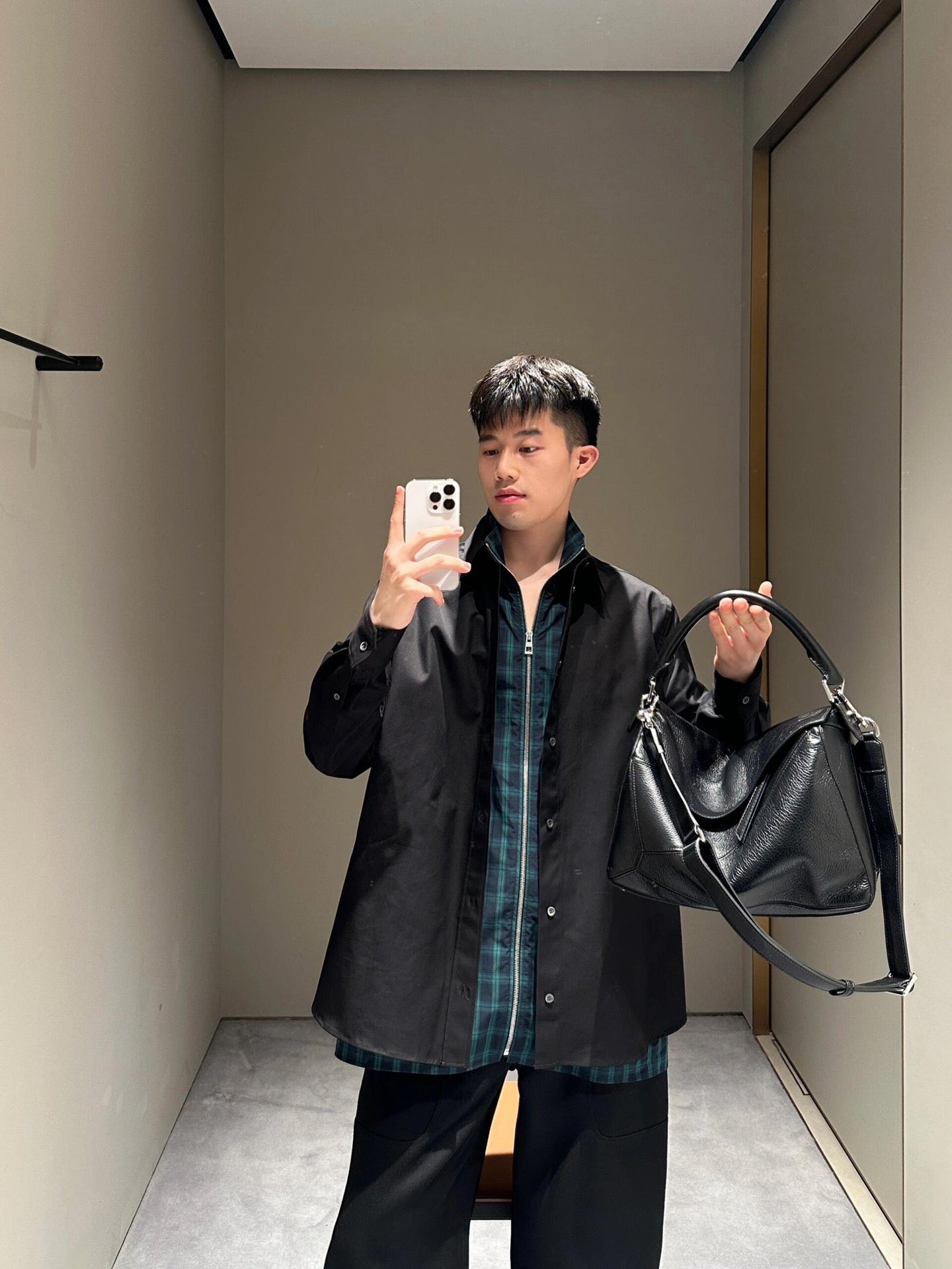 BVG / 로에베 남성 여성 니트 재킷 코트