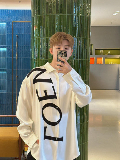 BVG / 로에베 남성 여성 셔츠