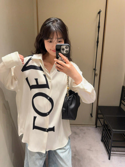 BVG / 로에베 남성 여성 셔츠