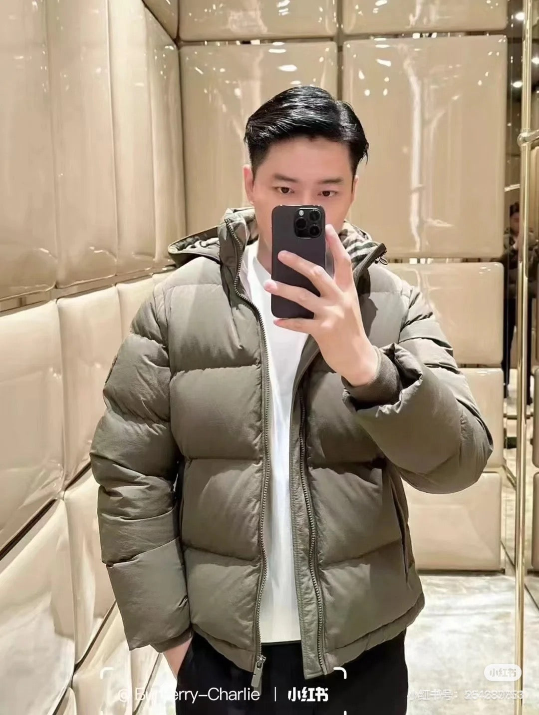 BVG / 버버리 남성 패딩