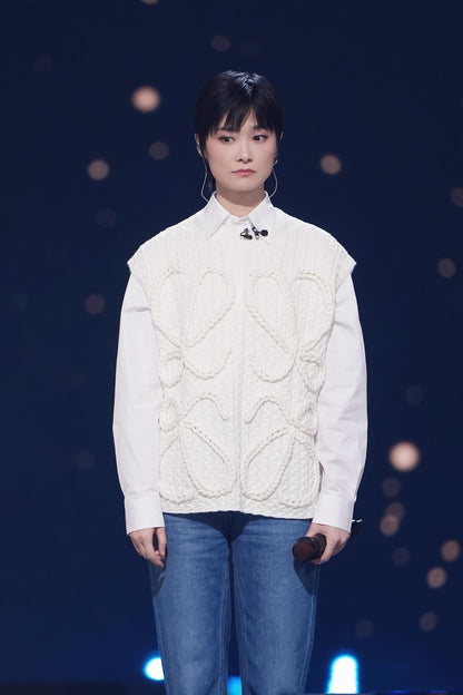 BVG / 로에베 남성 여성 니트 조끼