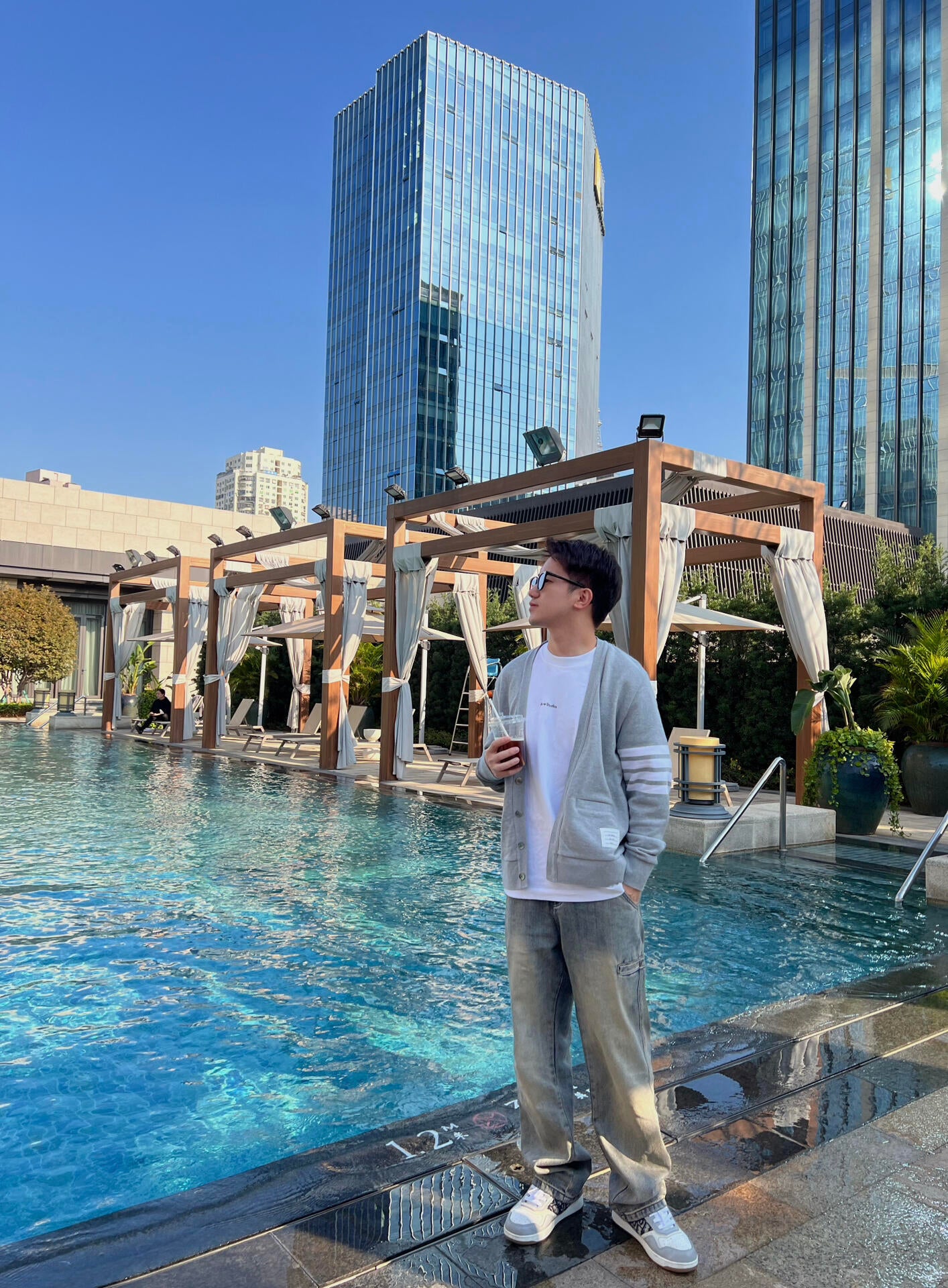 R공장 / 톰브라운 남성 니트 가디건