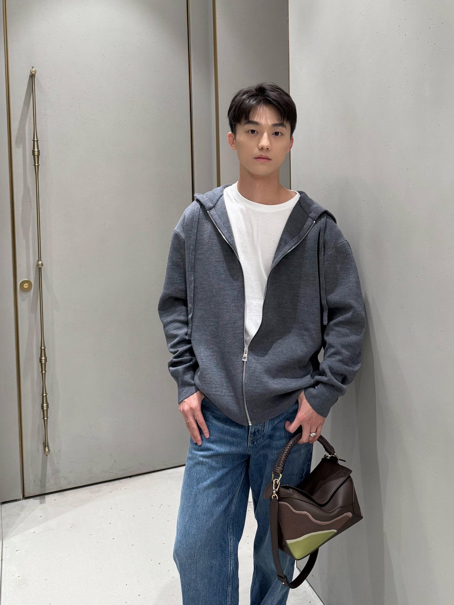 BVG / 로에베 남성 여성 집업 후드