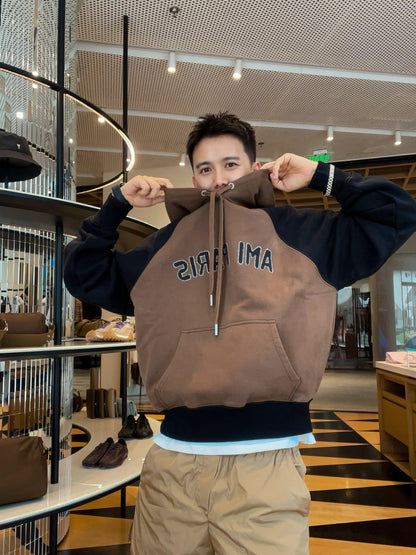 BVG / 아미 남성 여성 후드 풀오버