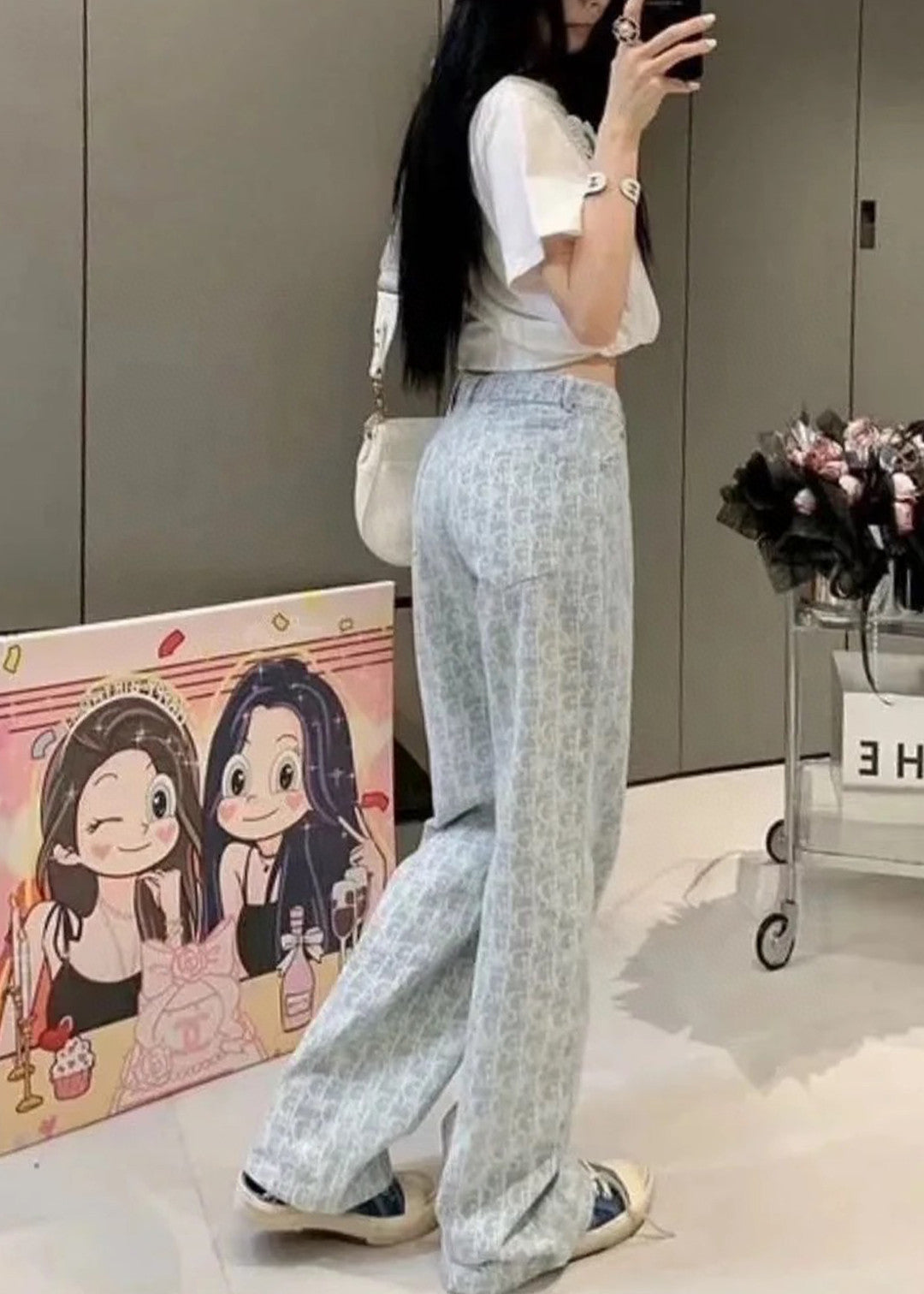 BVG / 디올 남성 여성 바지
