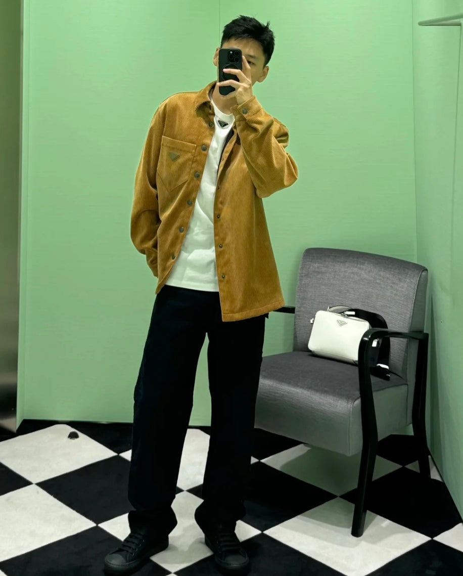 BVG / 프라다 남성 여성 셔츠 코트