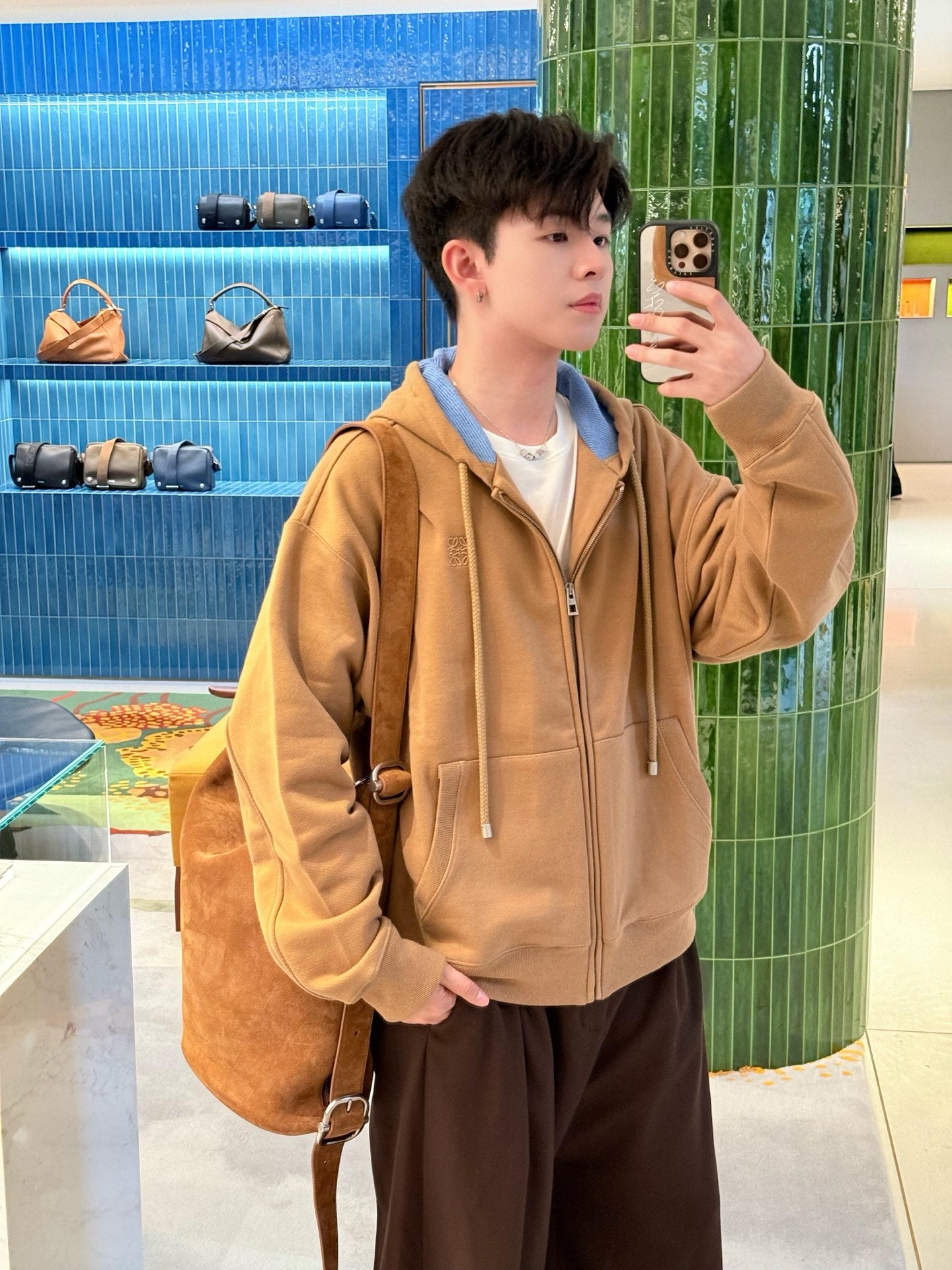 R공장 / 로에베 남성 후드 자켓