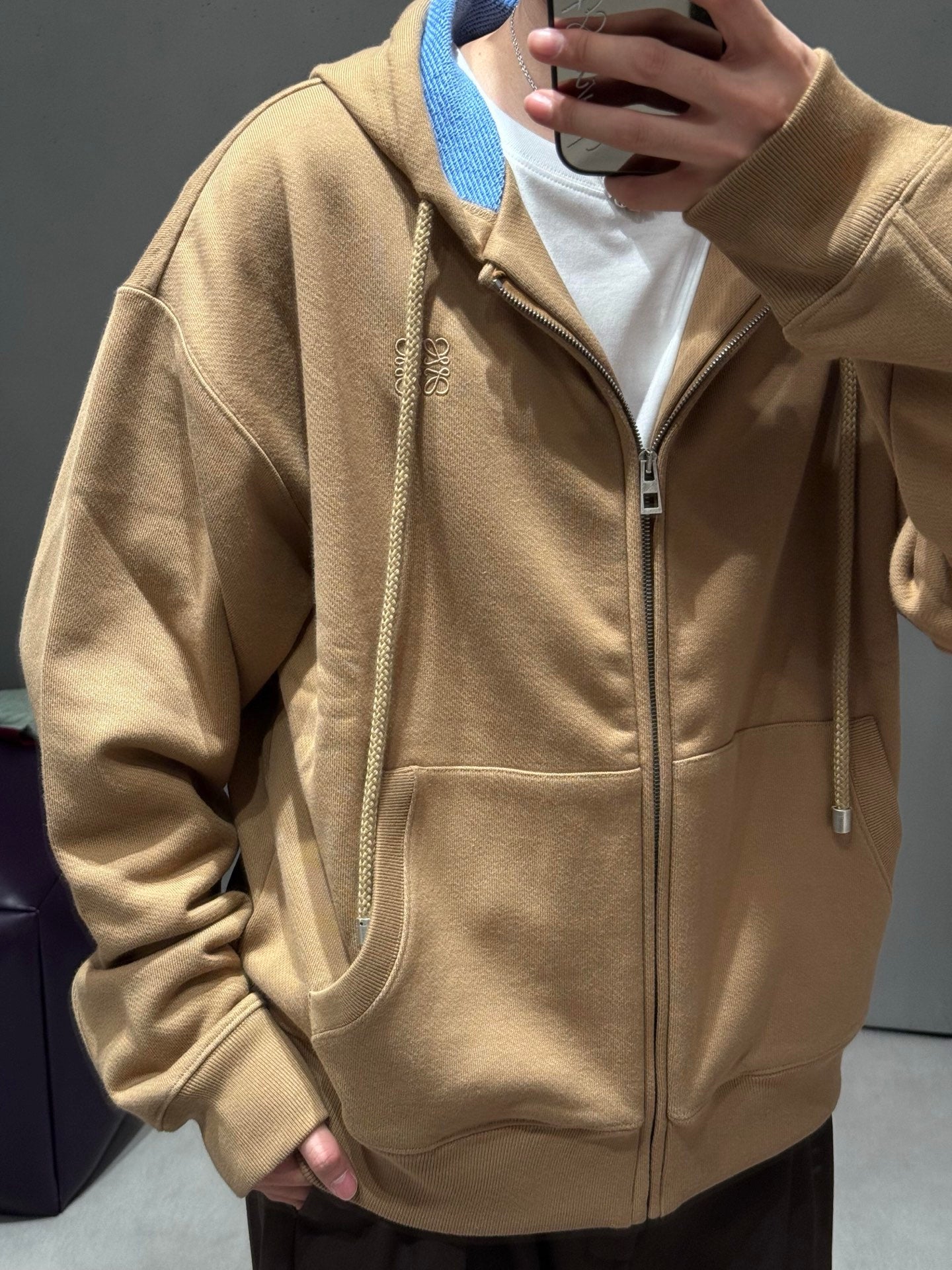 R공장 / 로에베 남성 후드 자켓