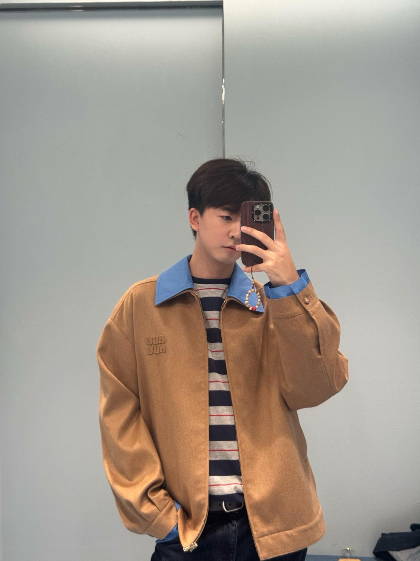 BVG / 미우미우 남성 여성 스트라이프 니트