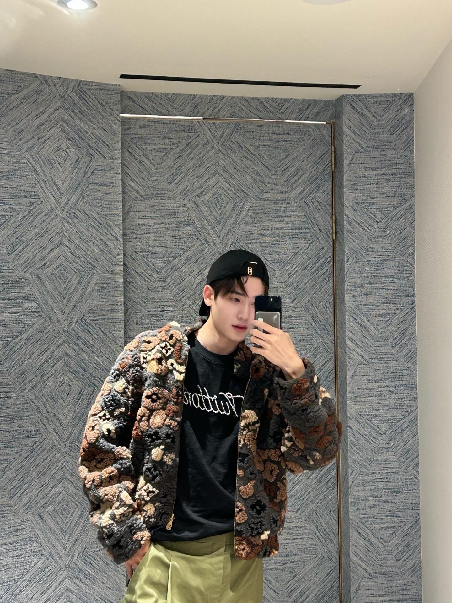 BVG / 루이비통 남성 블루종 점퍼