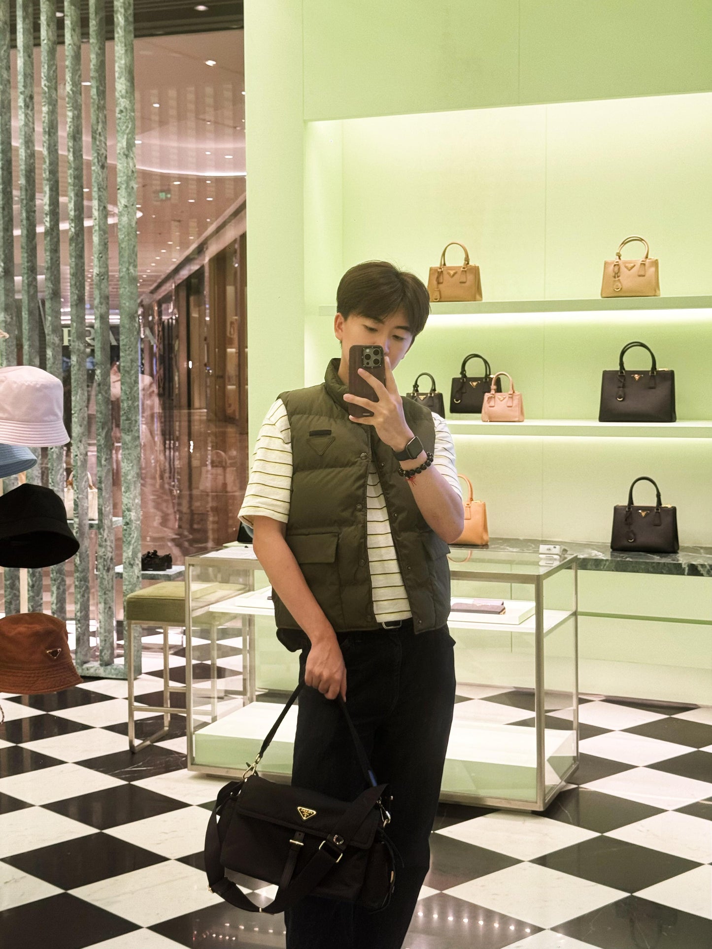 BVG / Prada Men's Padded Vest