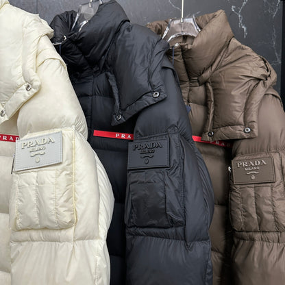 BVG / 프라다 남성 여성 쇼트 패딩