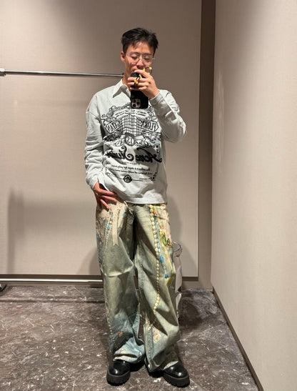 R Factory / Acnestudios Men's Long Sleeve T-shirt