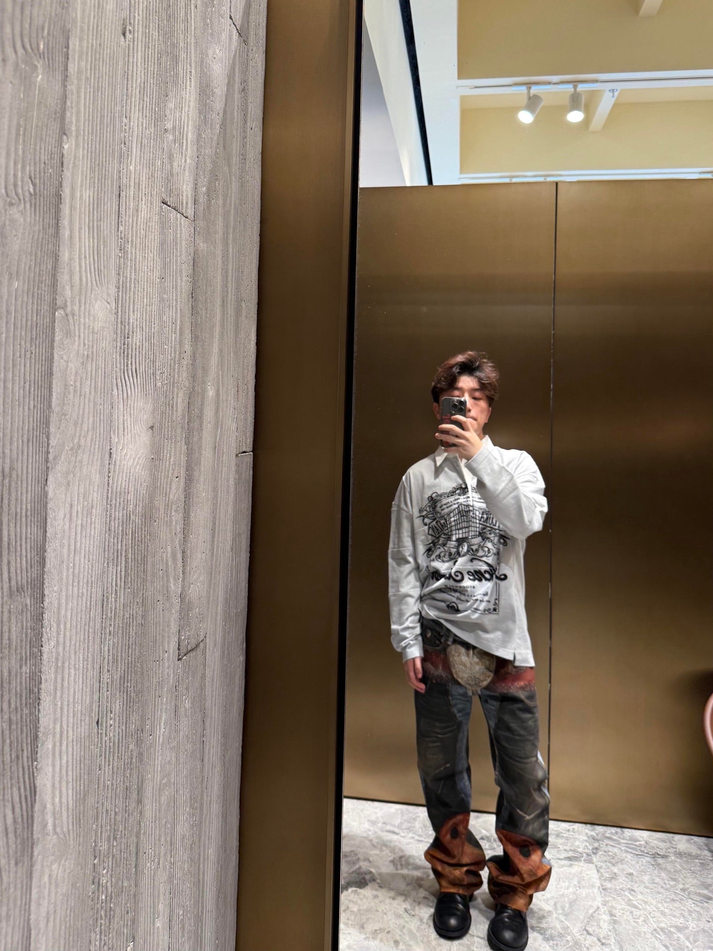 R Factory / Acnestudios Men's Long Sleeve T-shirt