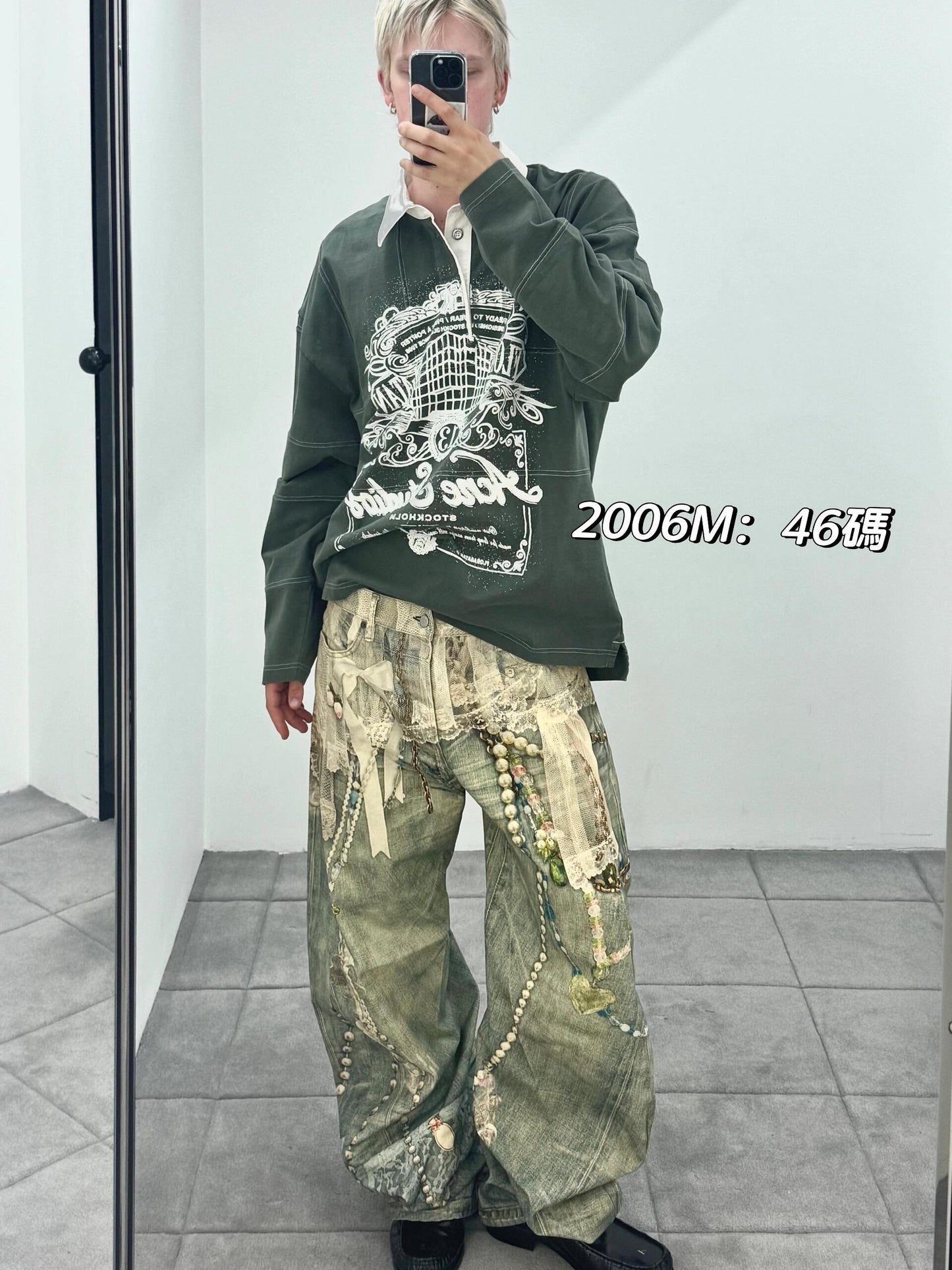 R Factory / Acnestudios Men's Long Sleeve T-shirt
