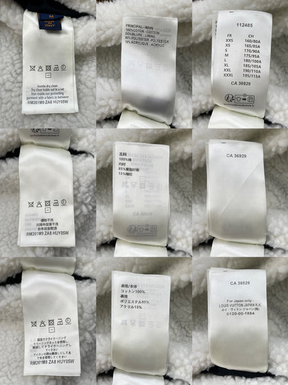 R공장 / 루이비통 남성 스웨이드 양면 조끼