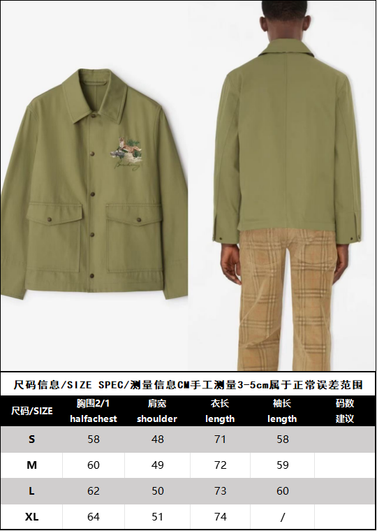 R공장 / 버버리 남성 자켓