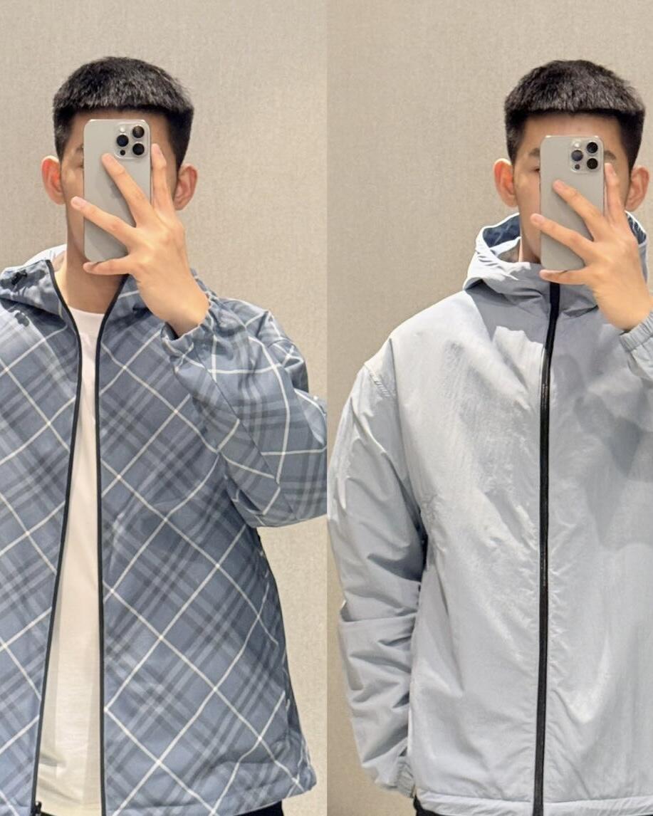 R공장 / 버버리 남성 후드 자켓