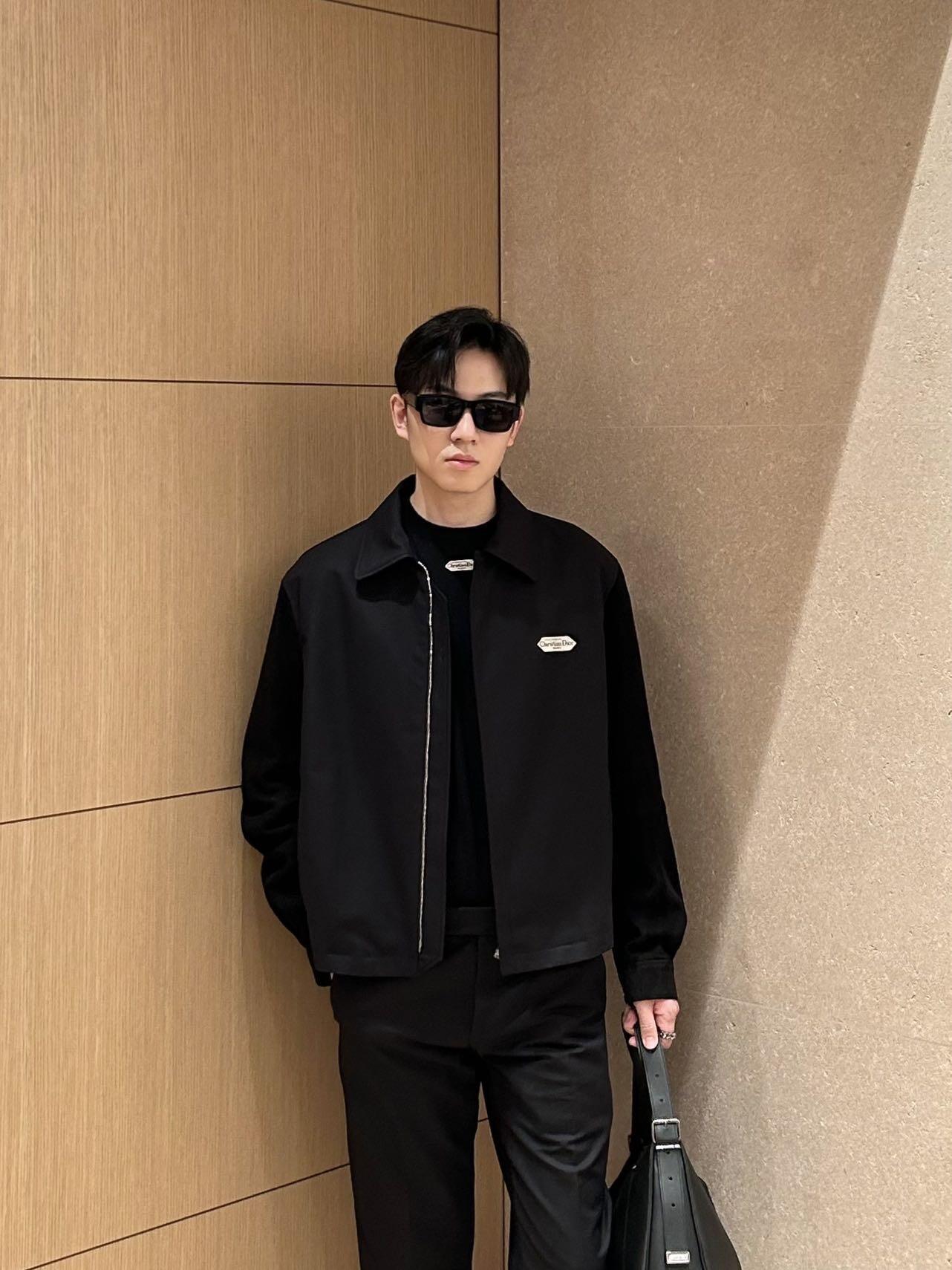 R공장 / 디올 남성 지퍼 자켓