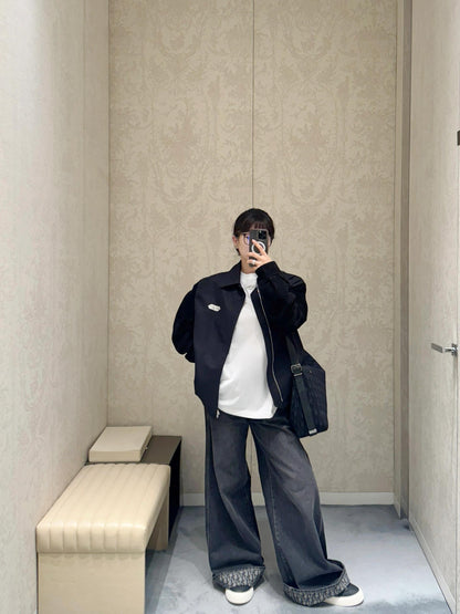 R공장 / 디올 남성 지퍼 자켓