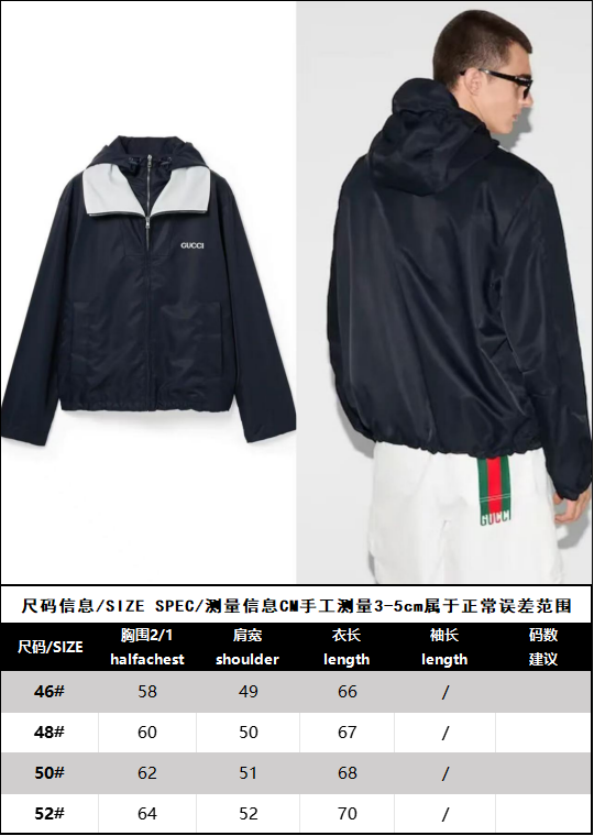 BVG / Gucci Men's and Women's Jacket Coat