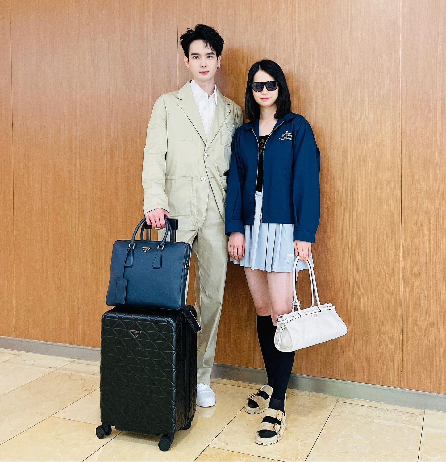 BVG / 프라다 남성 여성 재킷 코트