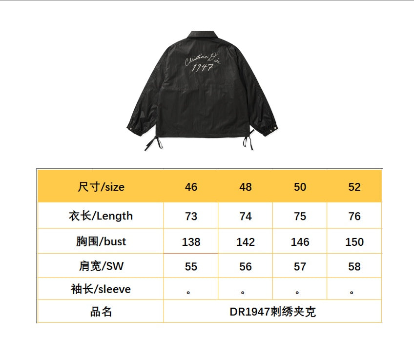 BVG / 디올 남성 여성 재킷 코트