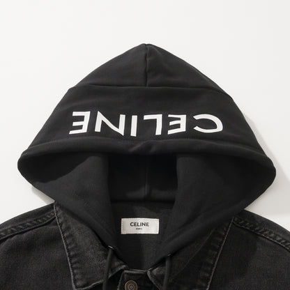 BVG / 셀린느 남성 여성 데님 코트