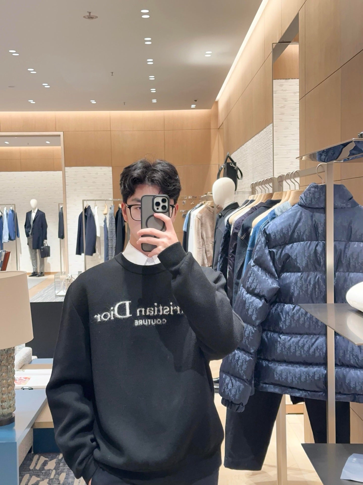 BVG / 디올 남성 여성 니트 스웨터