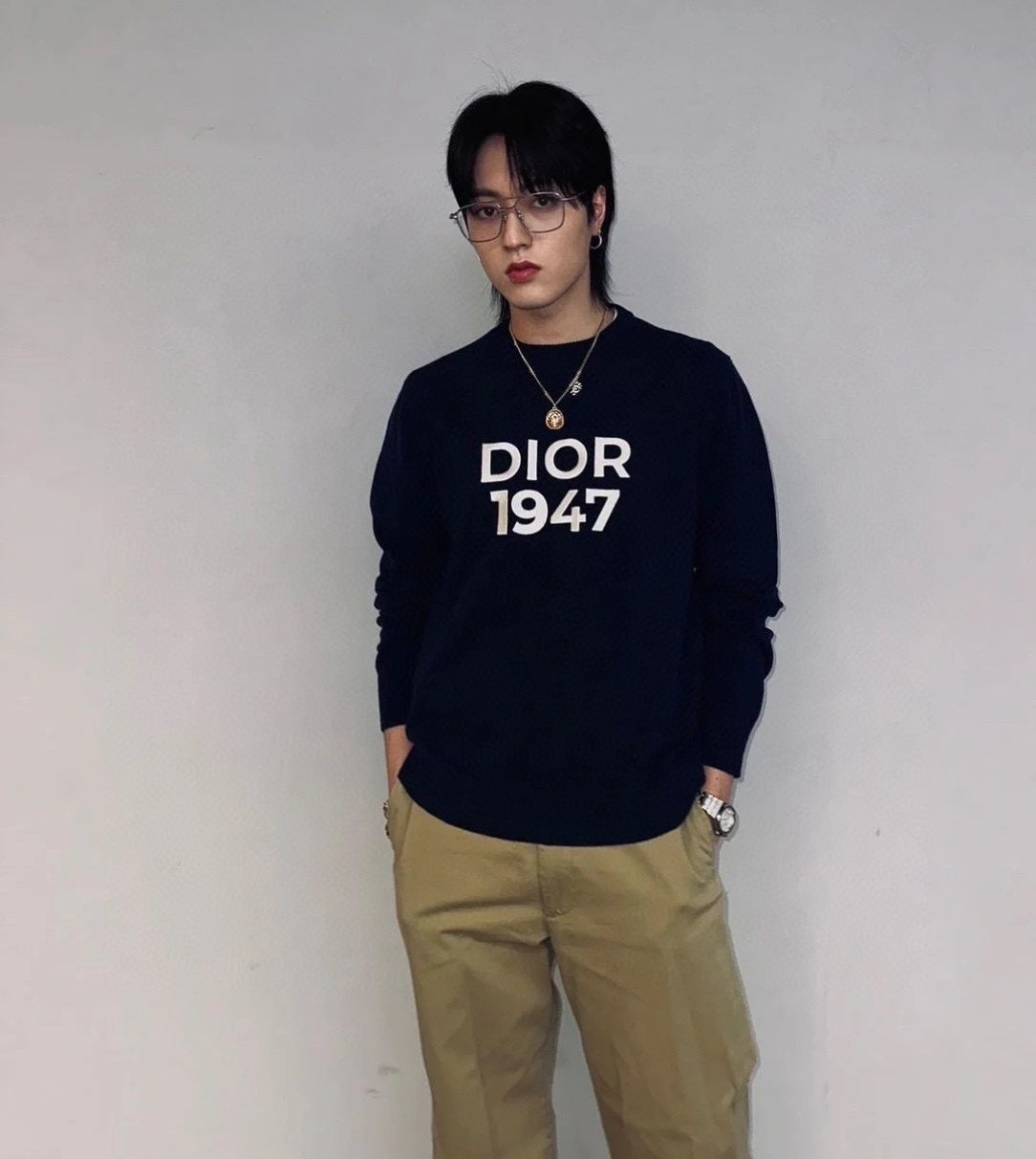 BVG / 디올 남성 여성 니트 스웨터