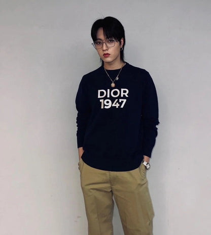 BVG / 디올 남성 여성 니트 스웨터