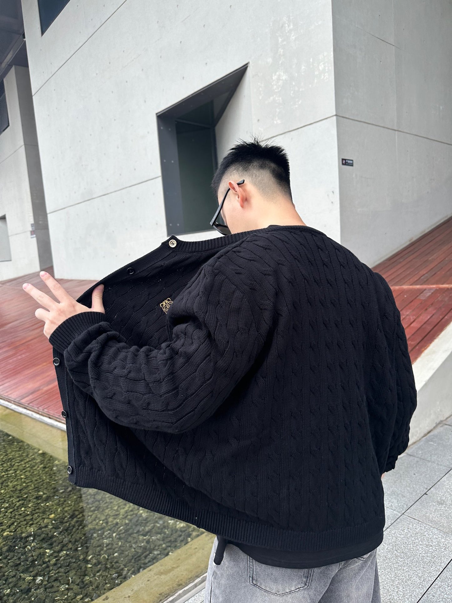 ZZLL / 로에베 니트 카디건